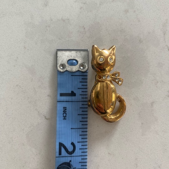 Vintage Cat Brooch - Picture 4 of 4